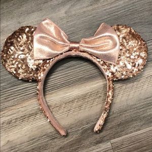 Rose gold Mickey ears